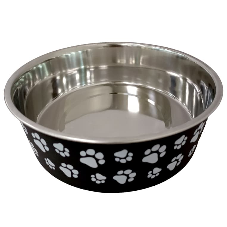 408333-25cm-non-slip-steel-bowl-black