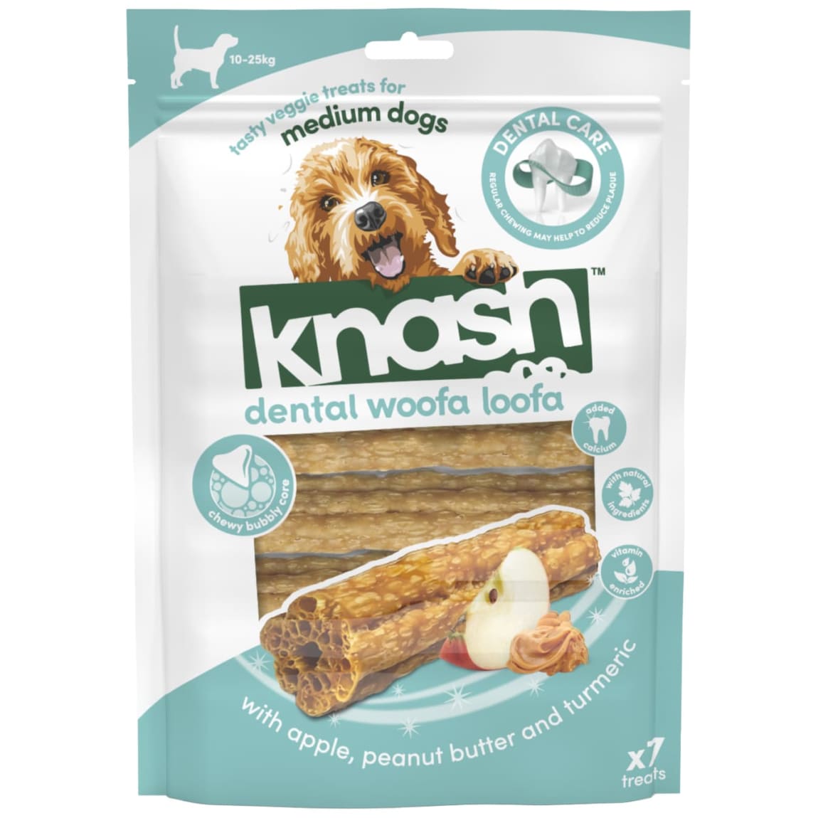 408450-knash-dental-chewy-bubbly-core-with-apple-peanut-butter-and-turmeric-medium-dogs-7pk
