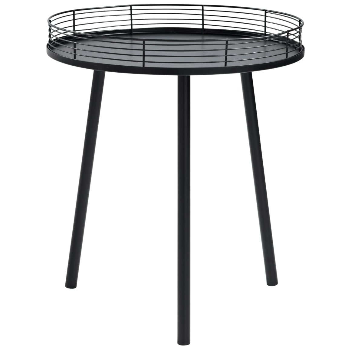 408767-home-collection-metal-side-table-black