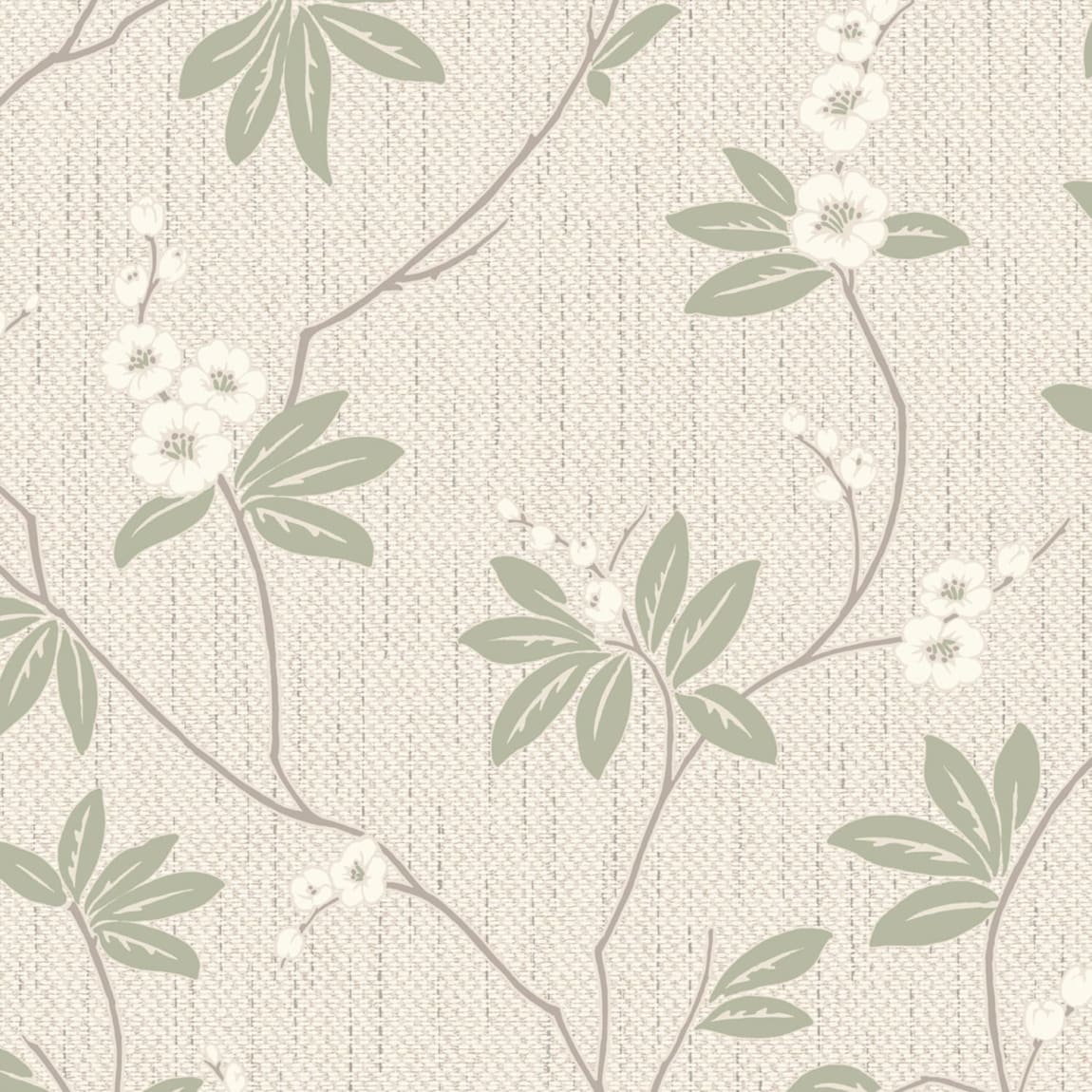 409086-amelie-blossom-beige-and-green-wallpaper