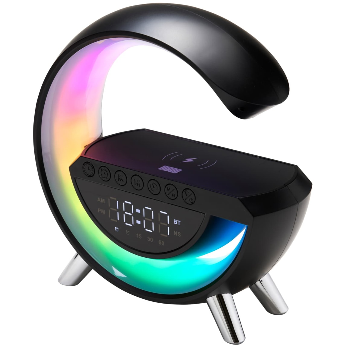 409981-vibes-3in1-led-speaker-alarm-clock-and-wireless-charger-black-2