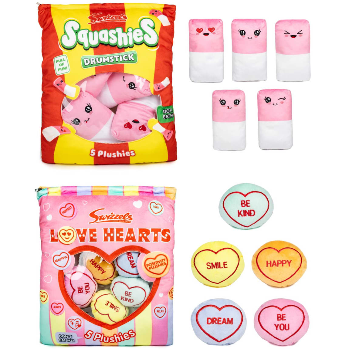 410078-swizzels-love-hearts-squashies-drumstick-plushies-5pk-group