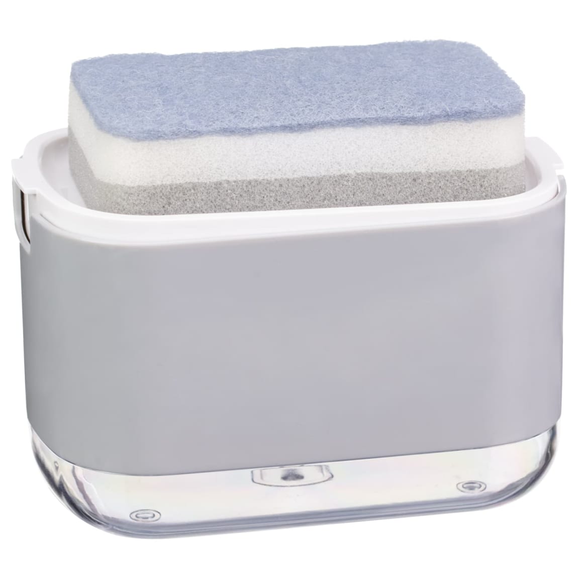 410614--house-proud-refillable-liquid-dispenser-and-sponge-caddy-grey-2