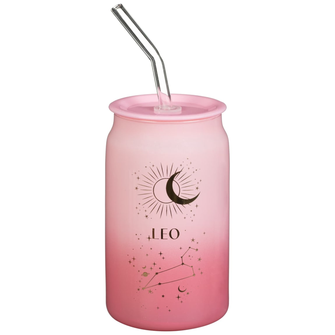 410917-star-sign-glass-sipper-with-straw-leo