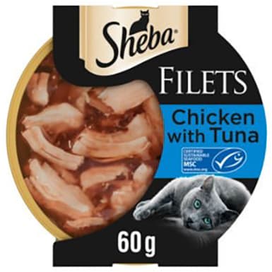 412345-sheba-fillets-wet-cat-food-tray-chicken-and-tuna-in-gravy-60g