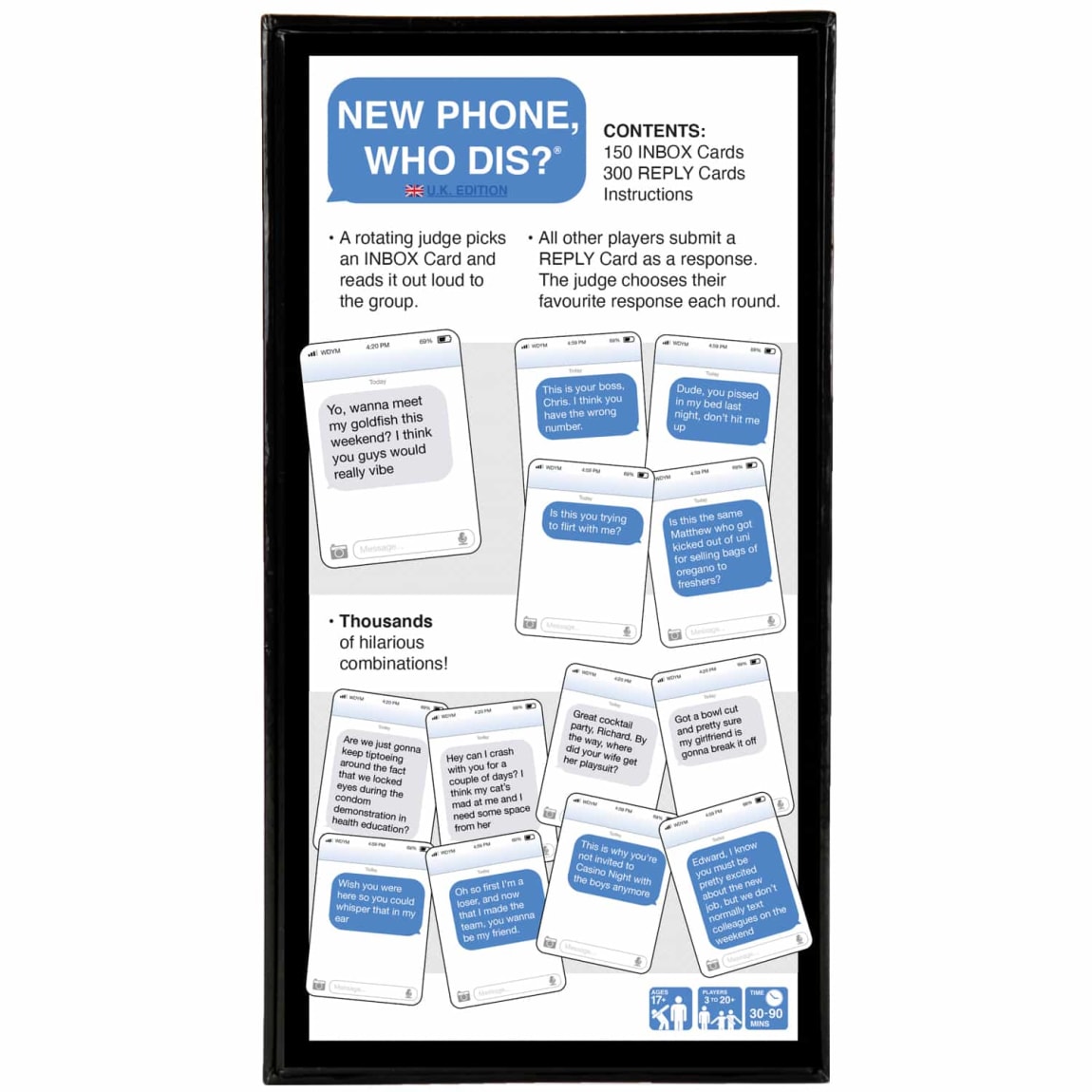 New Phone, Who Dis? Game Board Games B&M Stores