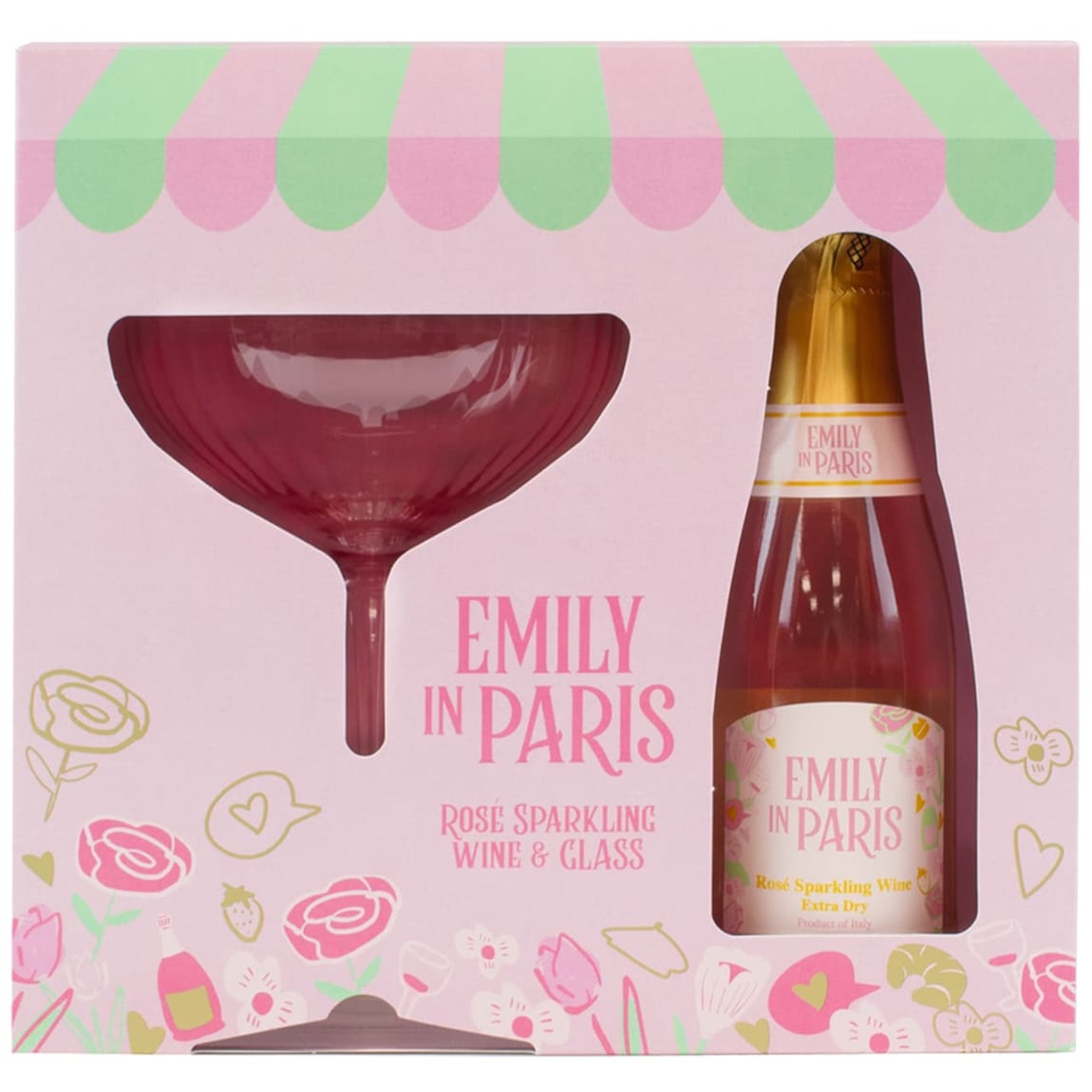414886-emily-in-paris-rose-sparkling-wine-and-glass-2