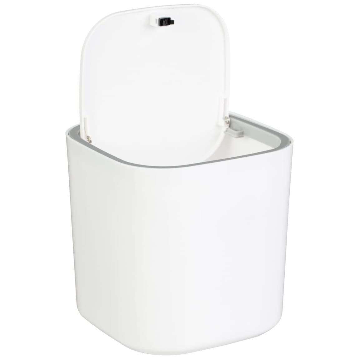 Simply Everyday Push Bin Lid 3L - White | Bathroom Bins | B&M