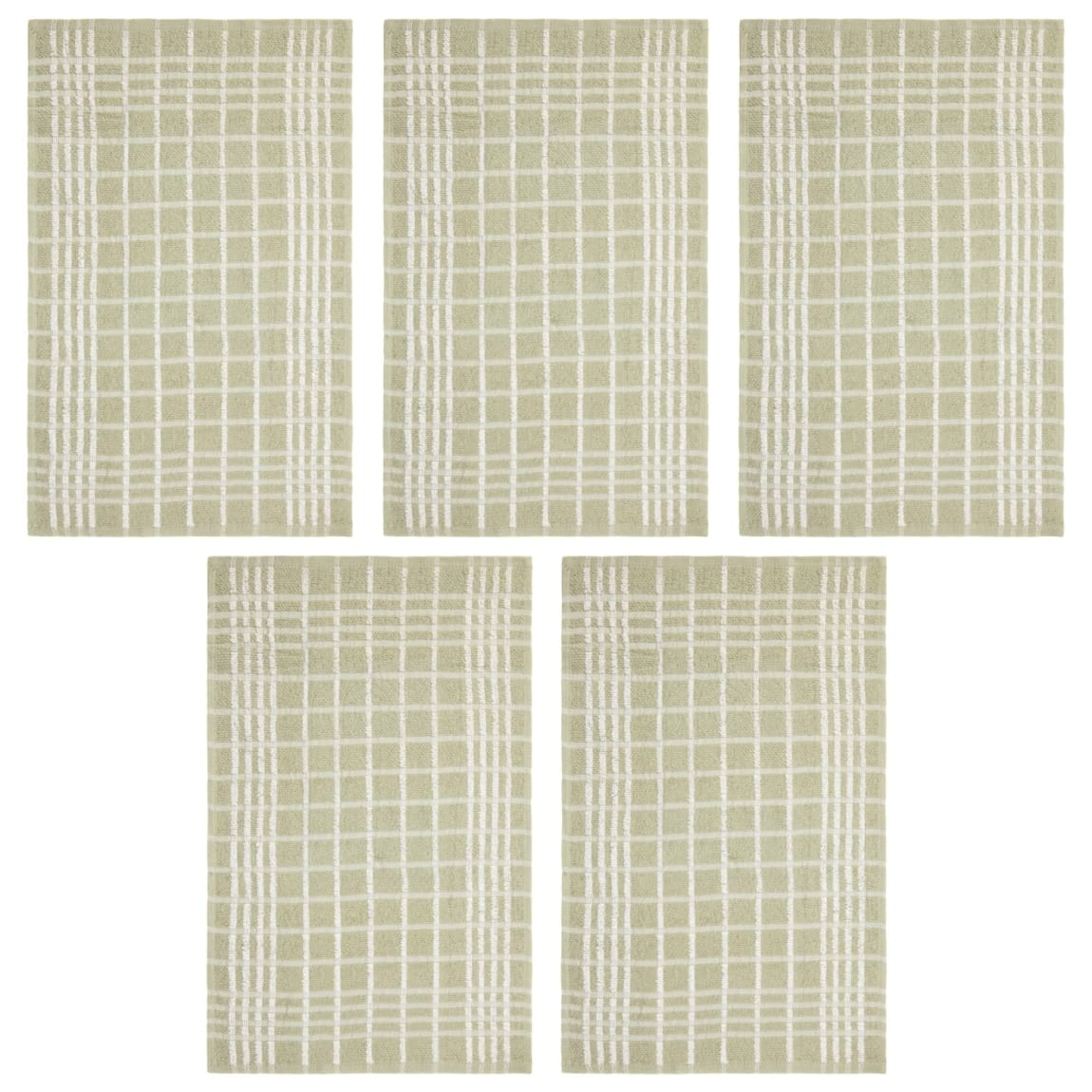 415550-5pk-check-tea-towels-sage-group