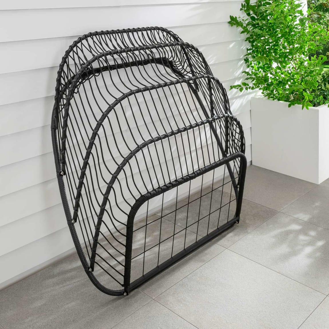 Santorini Double Folding Egg Chair | Hanging Egg Chairs | B&M