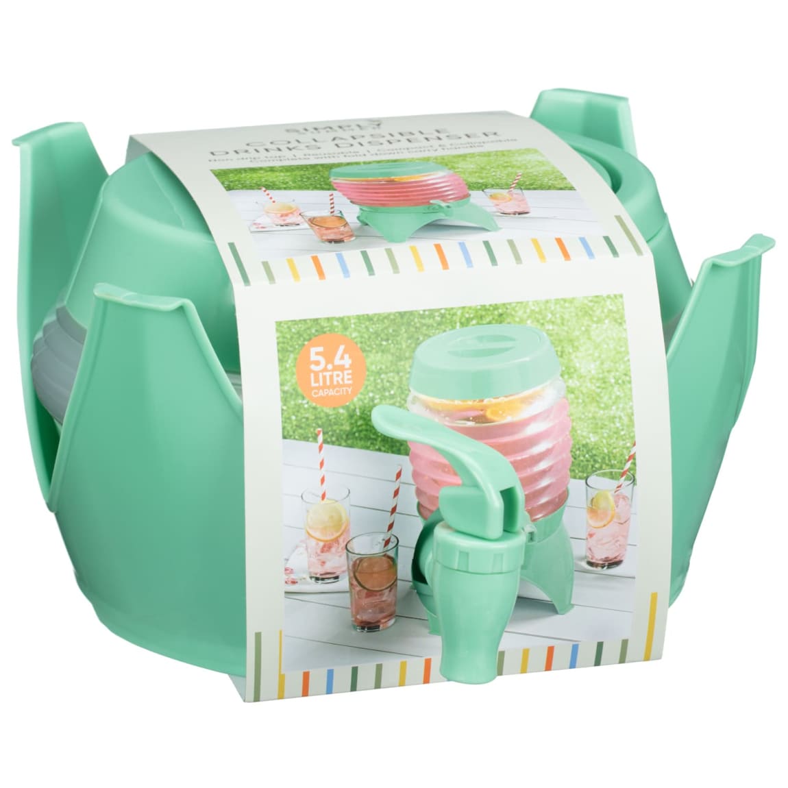 419662-collapsible-drinks-dispenser-green