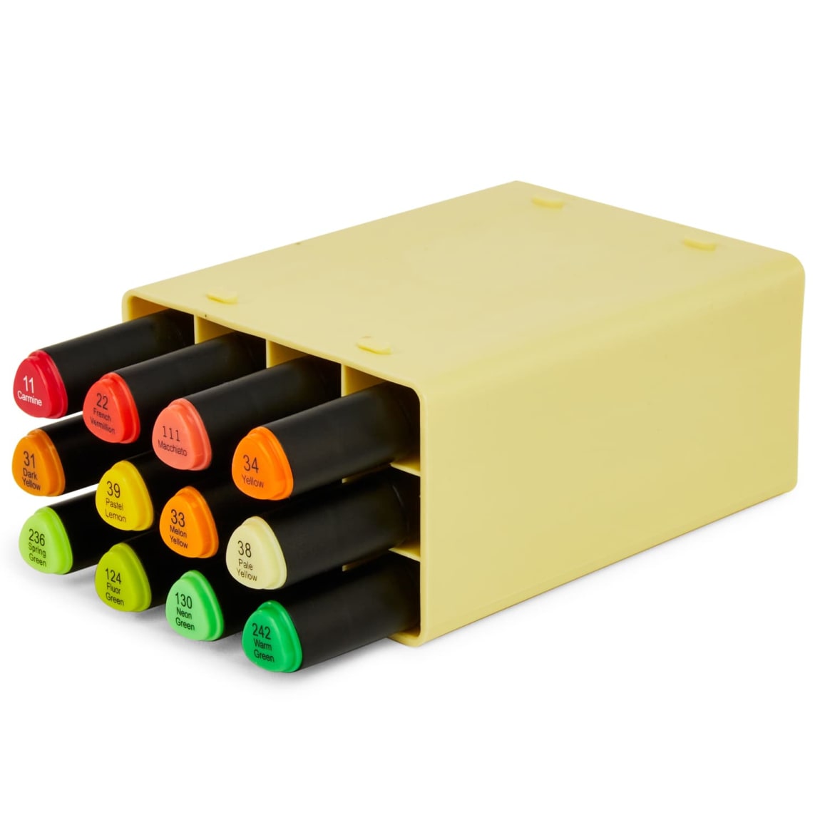 419803-deco-time-12-alcohol-markers-pastel-yellow-tray-2