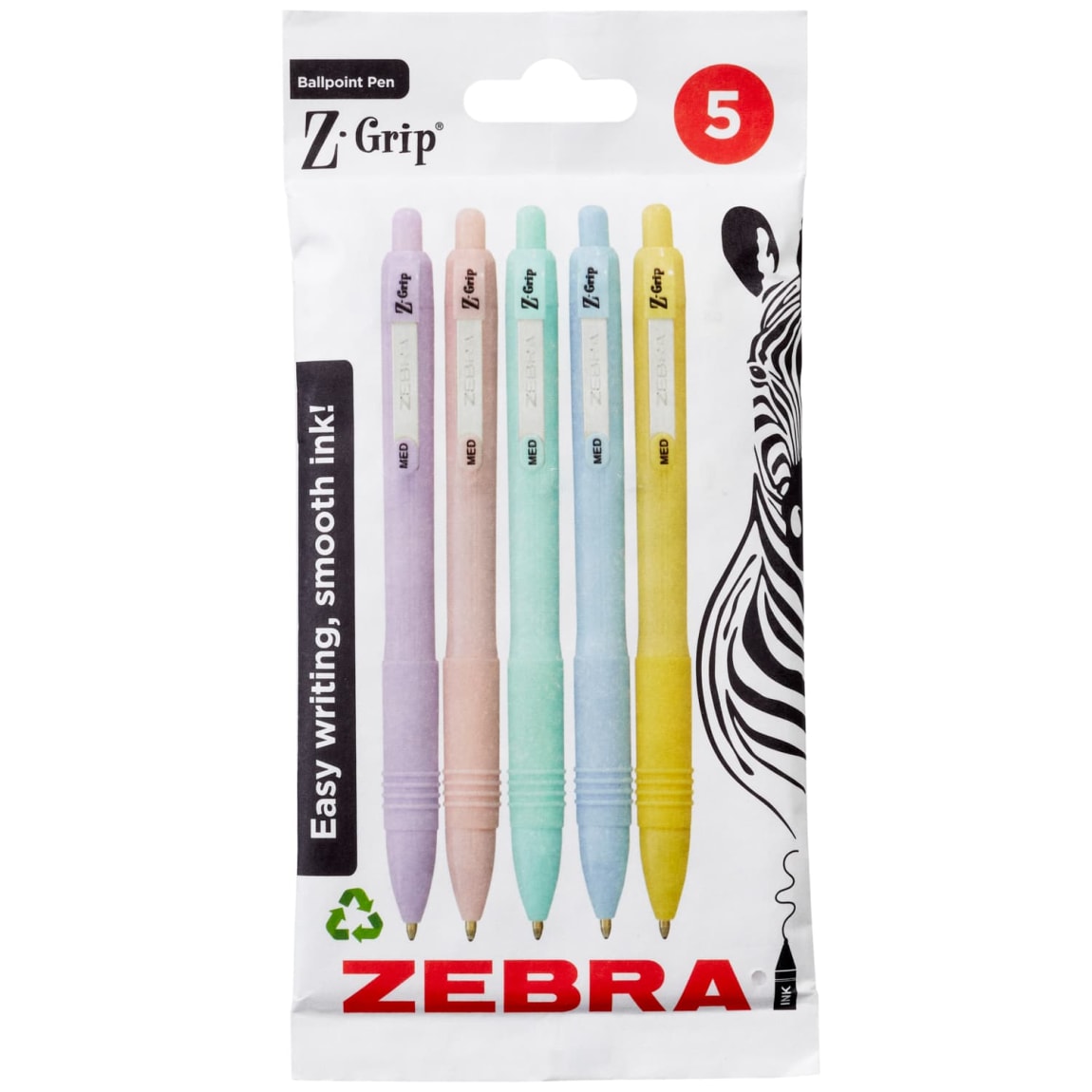422294-zebra-ballpoint-pen-pastel-5pk