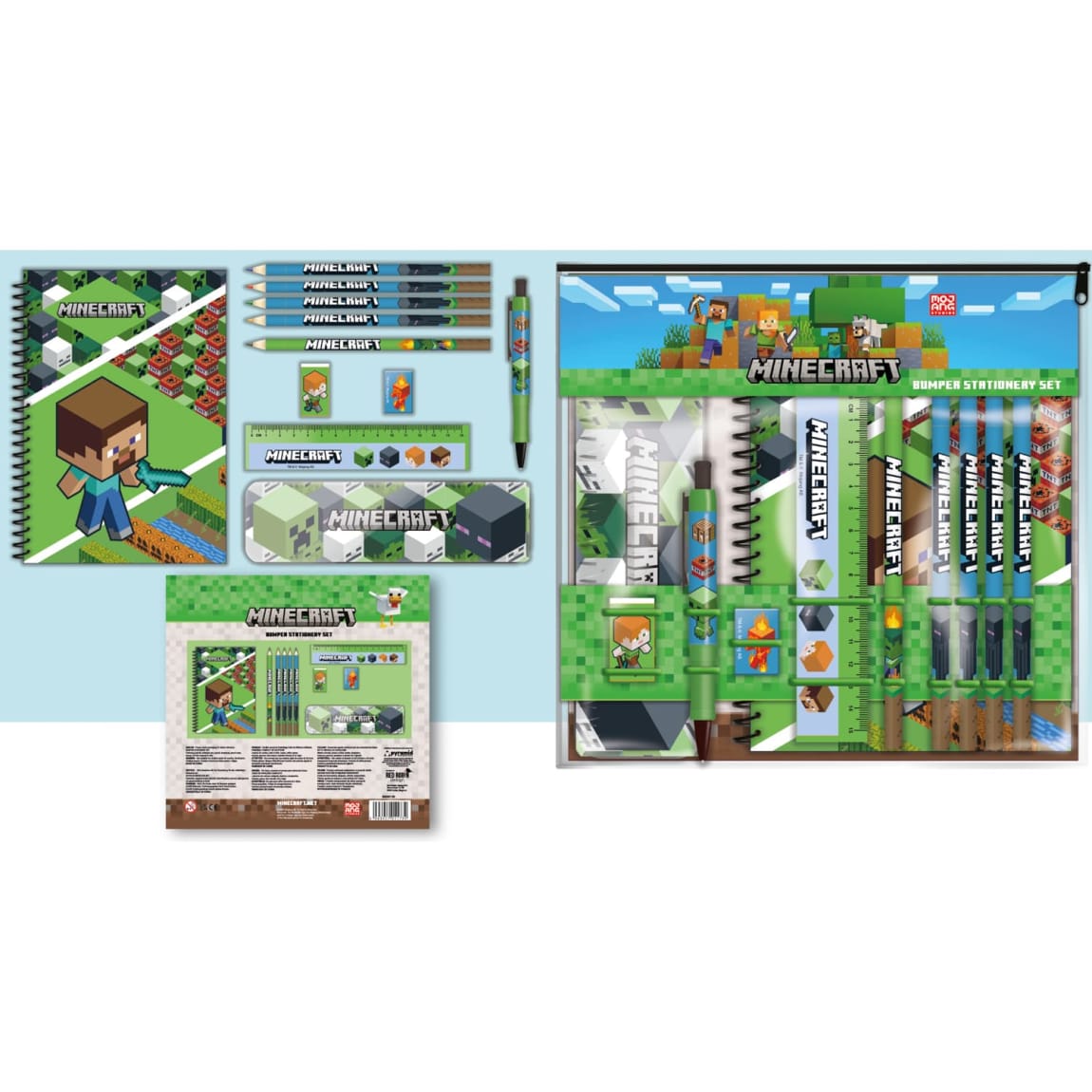 422320-minecraft-bumper-stationery-set