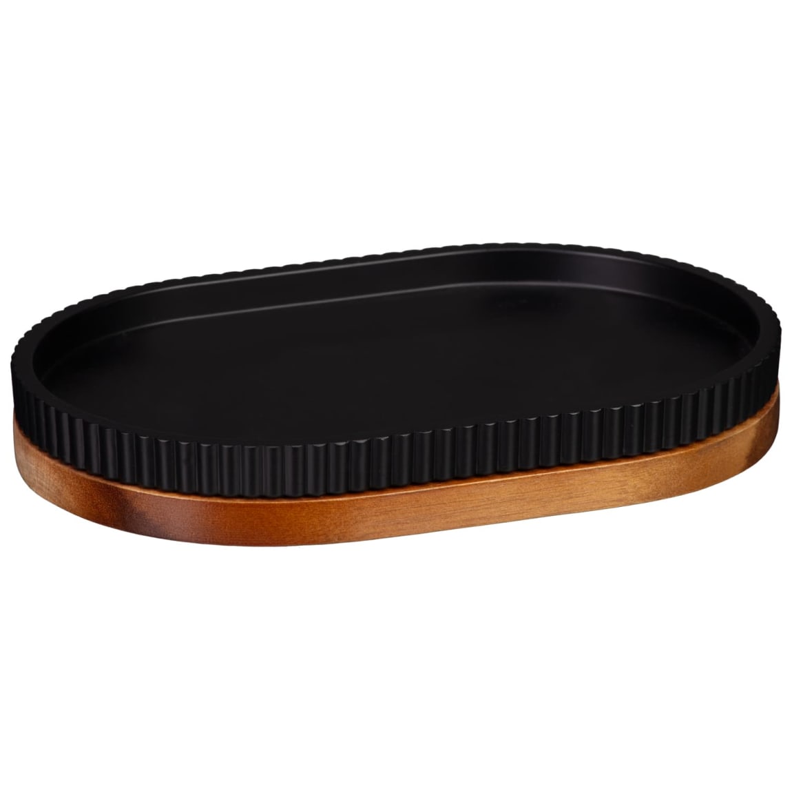 423567-black-tray-with-wooden-base