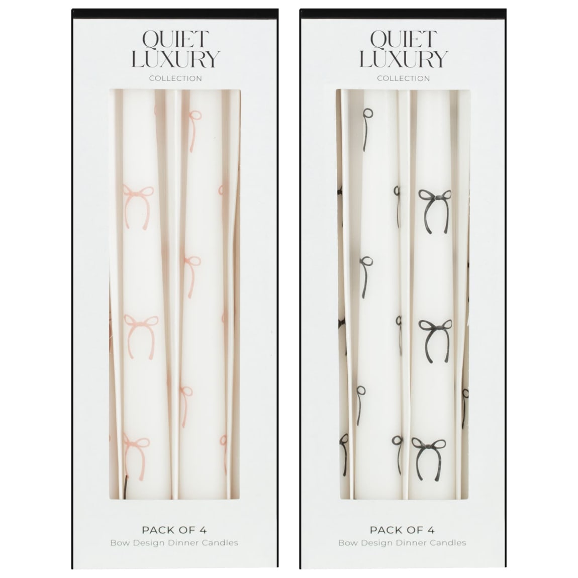 424021-bow-decal-dinner-candles-4pk-group