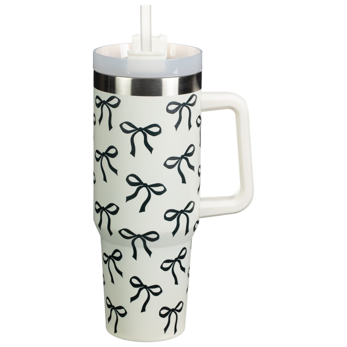 424205-bow-printed-double-wall-drinking-tumbler
