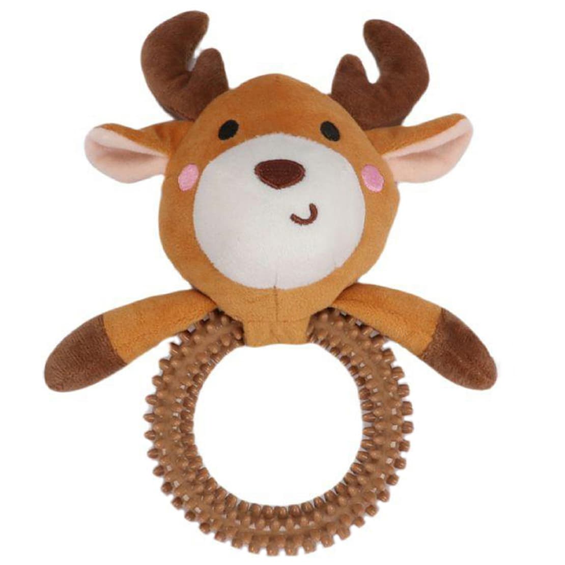 425696-puppy-xmas-spikey-ring-toys-reindeer
