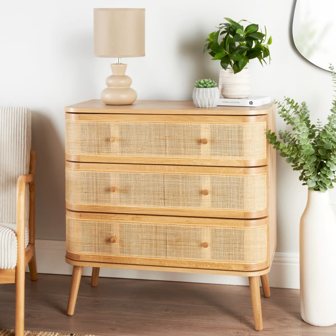 425760-miyo-3-drawer-oak-chest-with-cane