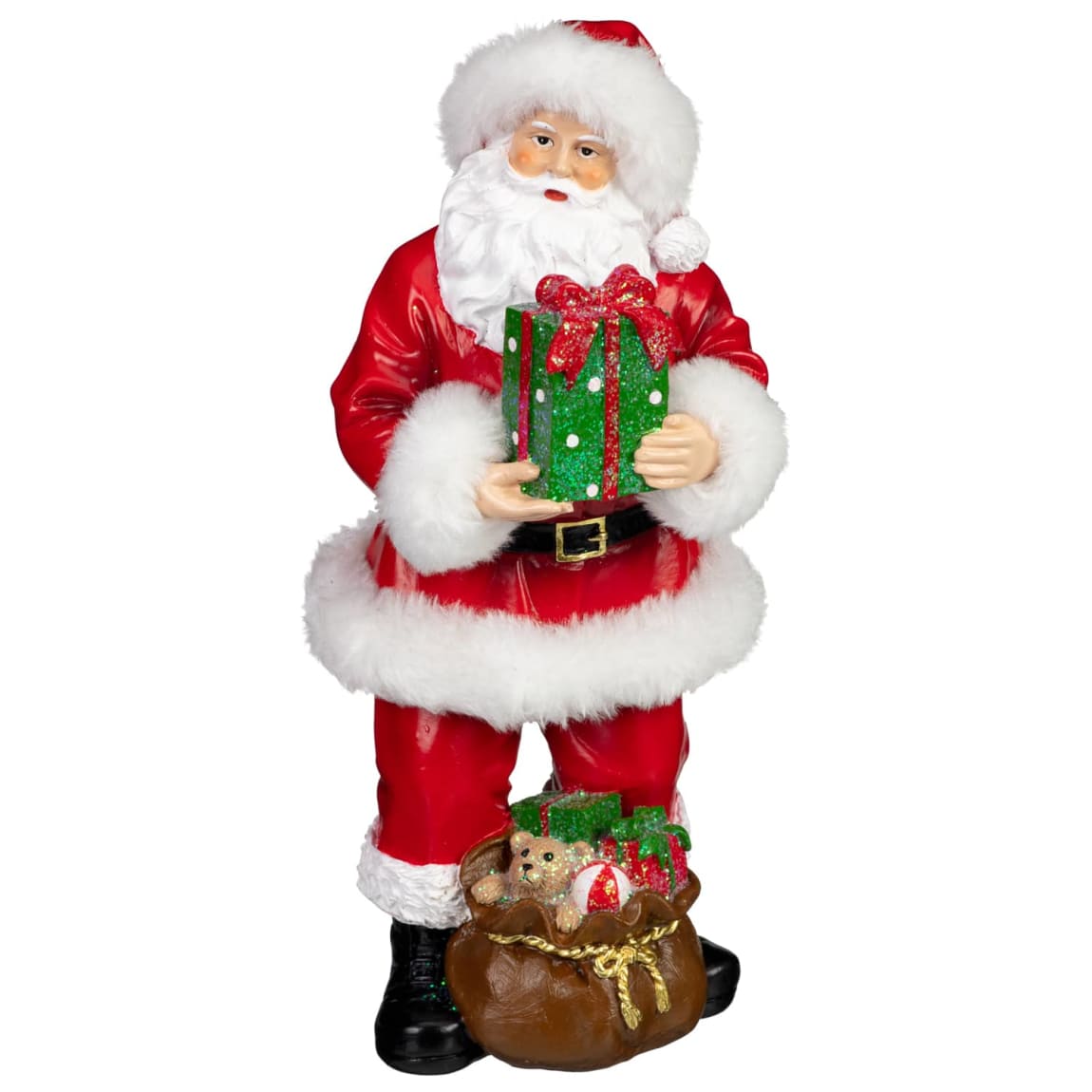425930-26cm-fur-trim-santa-with-gifts