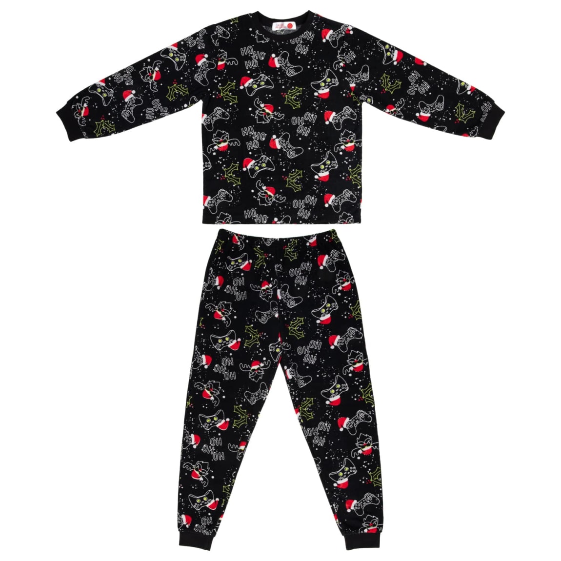 425942-older-kids-fleece-black-gaming-christmas-pyjama-gamer-2