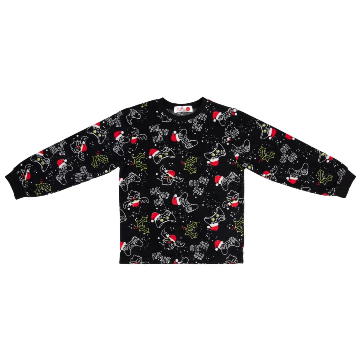 425942-older-kids-fleece-black-gaming-christmas-pyjama-gamer-3