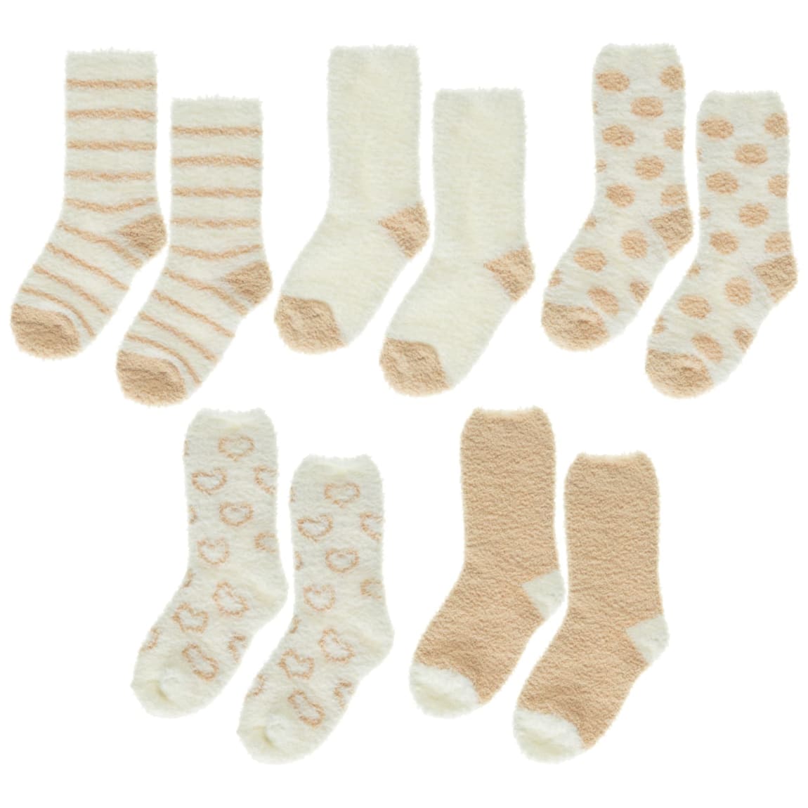 426064-girls-5-pack-neutral-cosy-socks