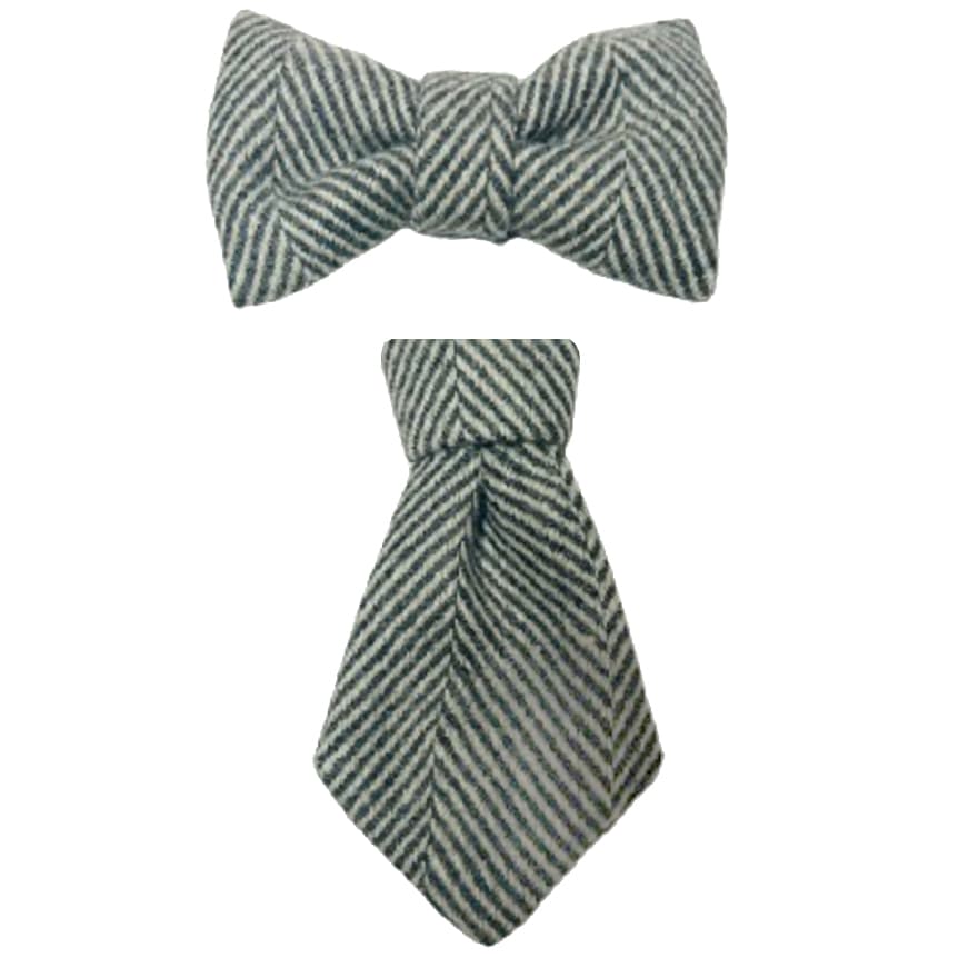 426329-huntleys-herringbone-bow-tie-set