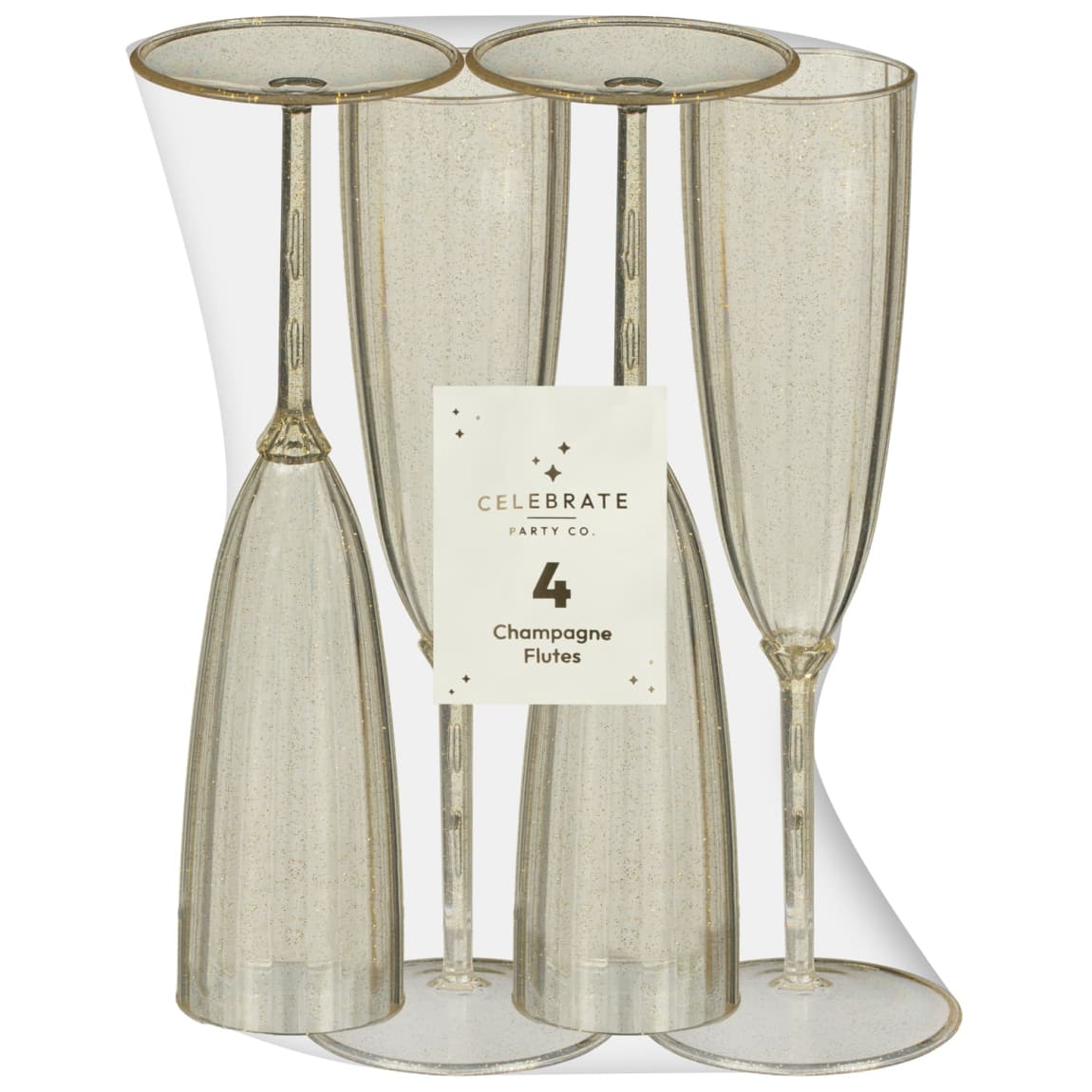 427161-4pk-christmas-traditional-ribbed-glitter--champagne-glass