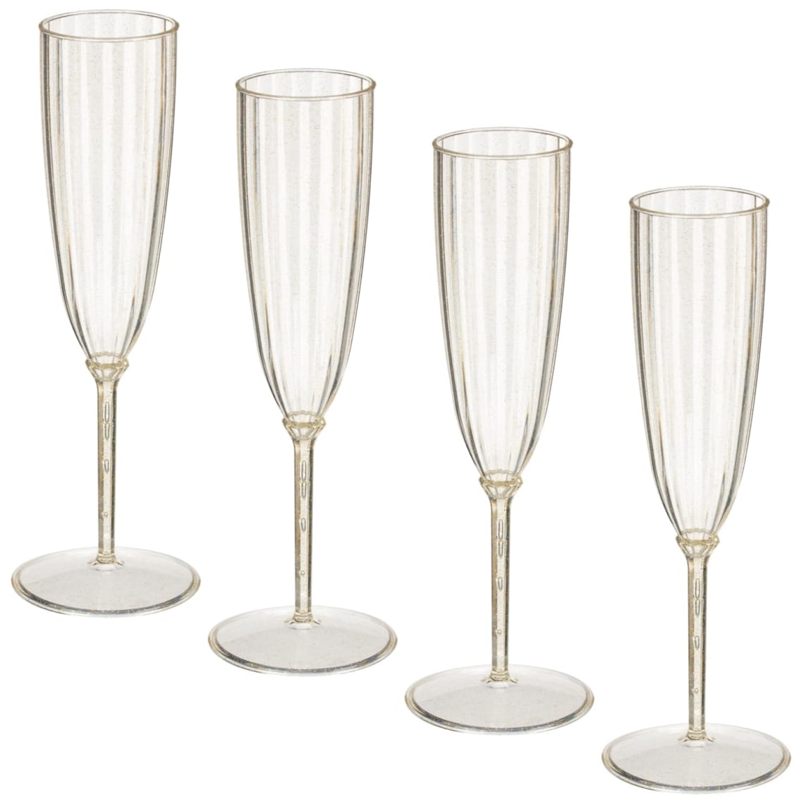 427161-4pk-cristmas-traditional-ribbed-glitter-champagne-glass
