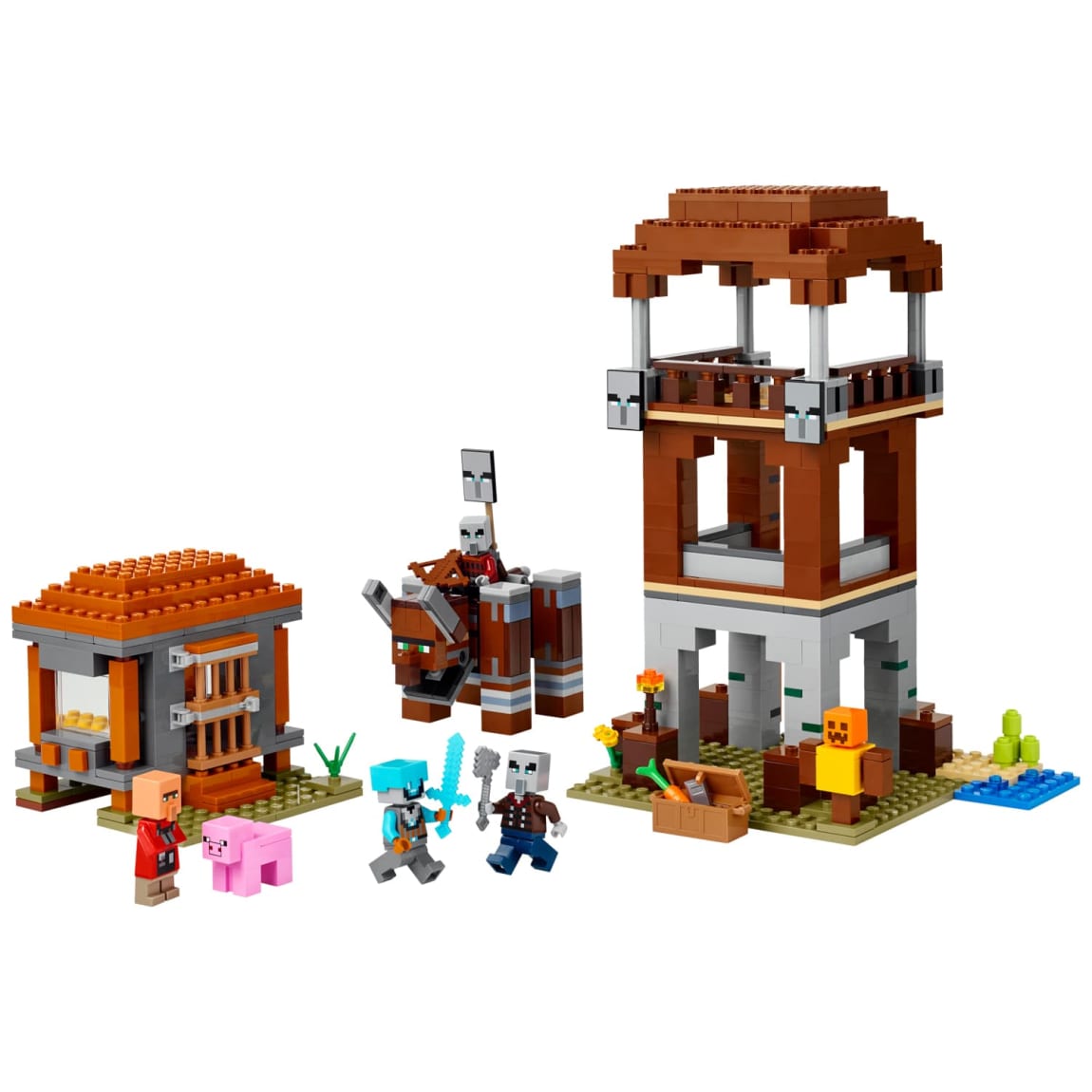 427700-lego-minecraft-the-pillager-outpost-and-ravager-7