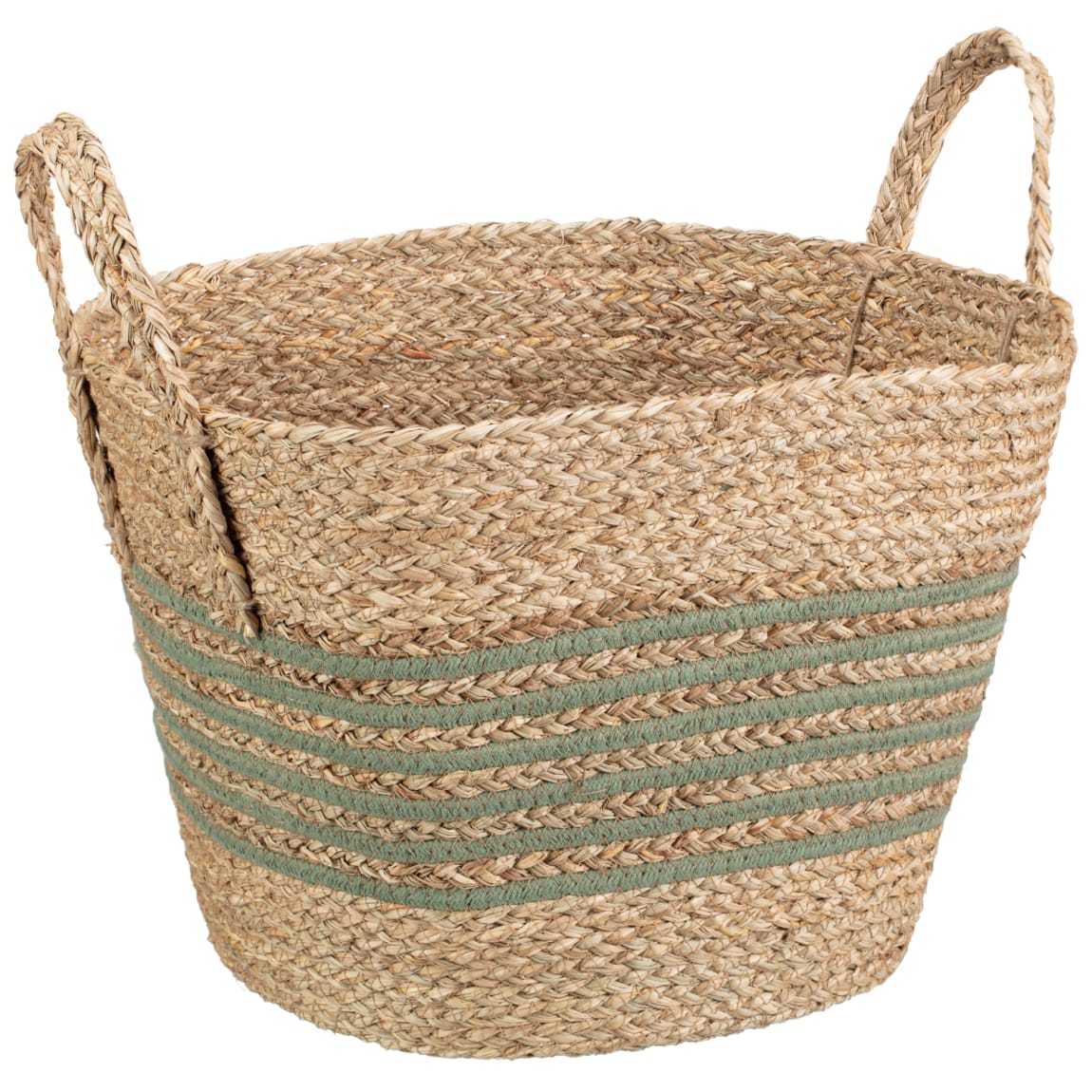 428585-striped-seagrass-basket-green