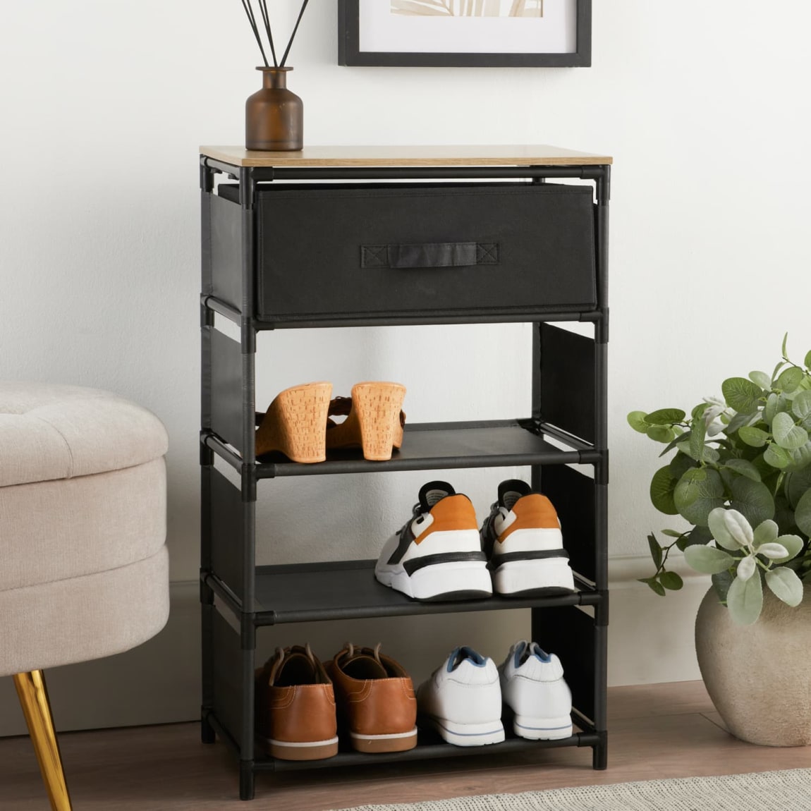 428916-3-tier-shoe-rack-with-1-drawer
