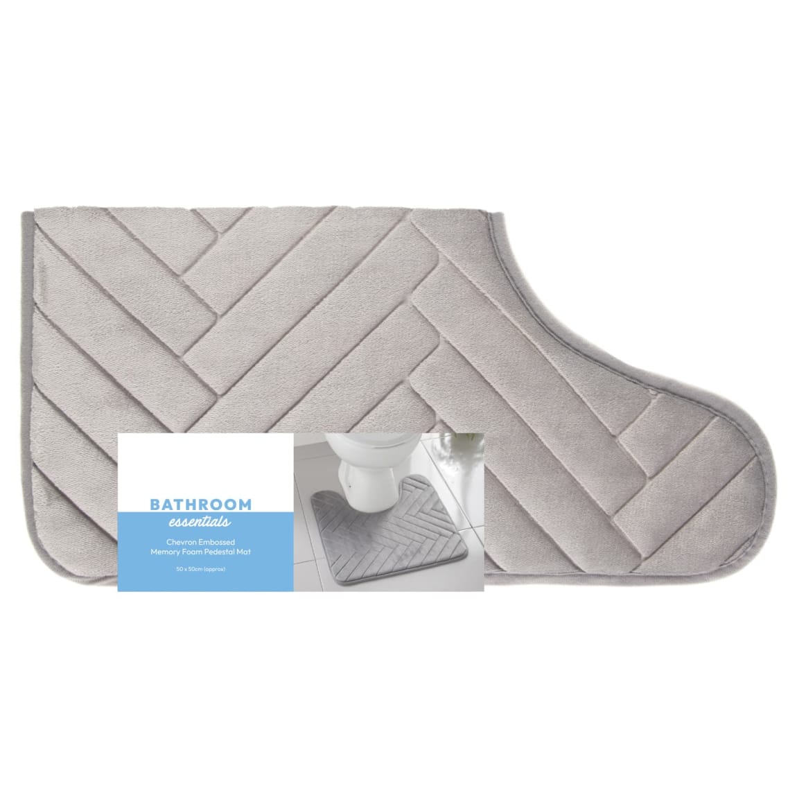 429376-embossed-chevron-memory-foam-pedestal-mat-grey