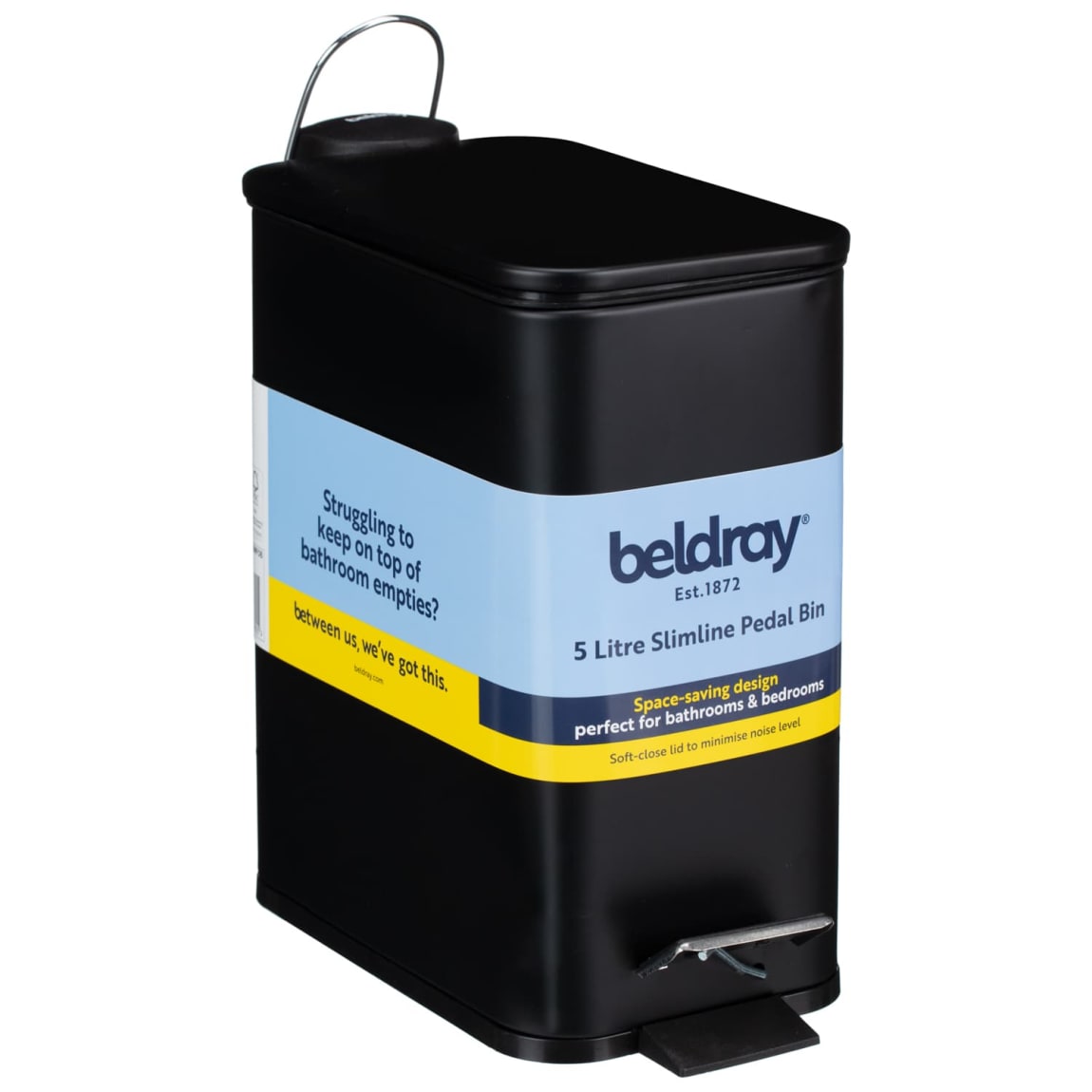 429478-beldray-5l-black-slimline-pedal-bin-2