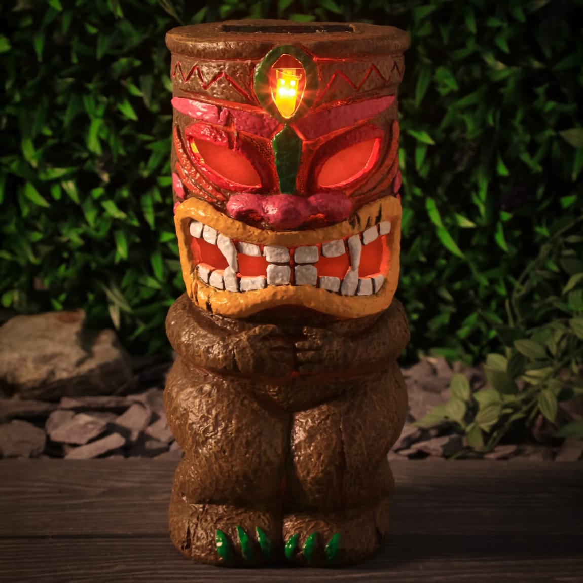 429691-solar-powered-tiki-statue-brown