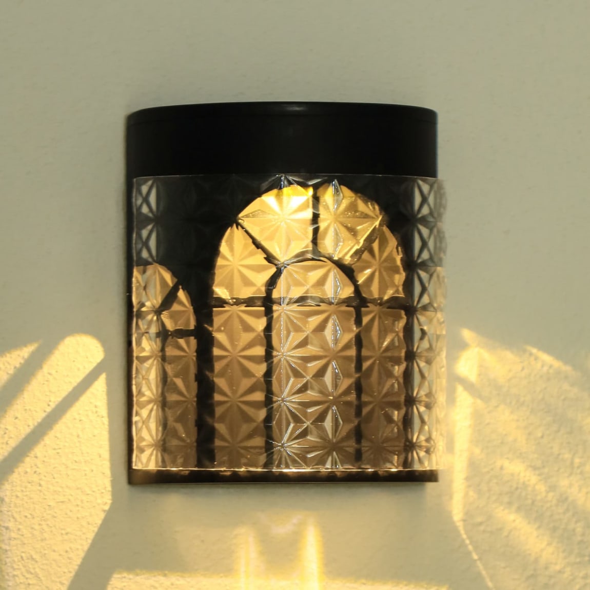 429697-solar-powered-arch-window-wall-light