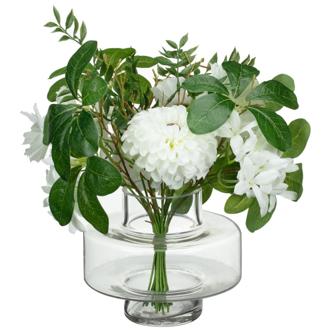 430062-white-floral-arrangement-in-glass-vase