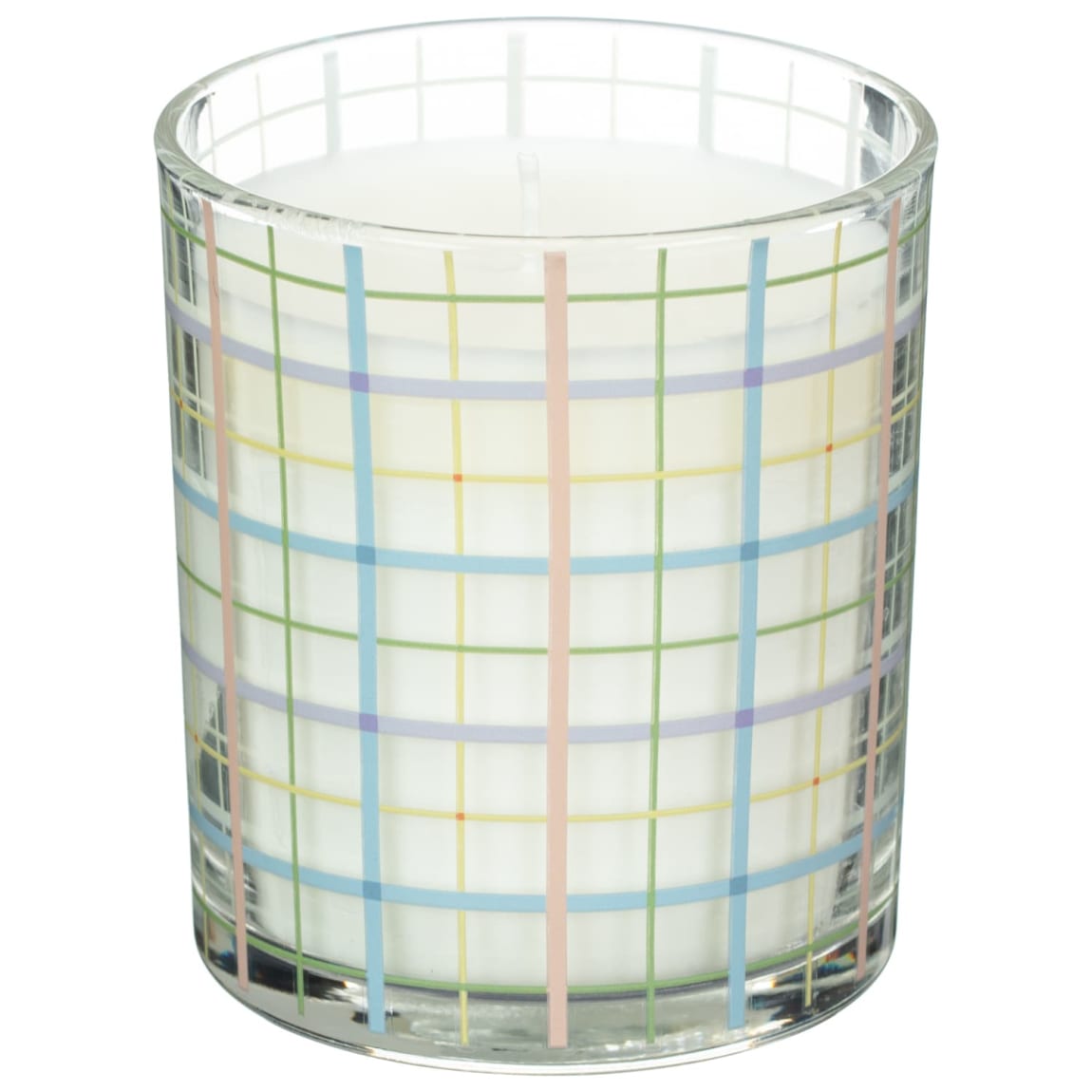 430417-tartan-print-glass-candle