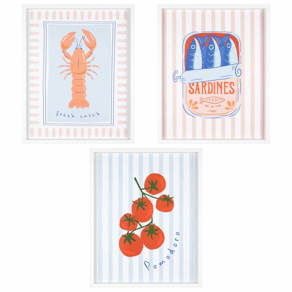 430431-printed-wall-art-isle-life-40x50cm-group