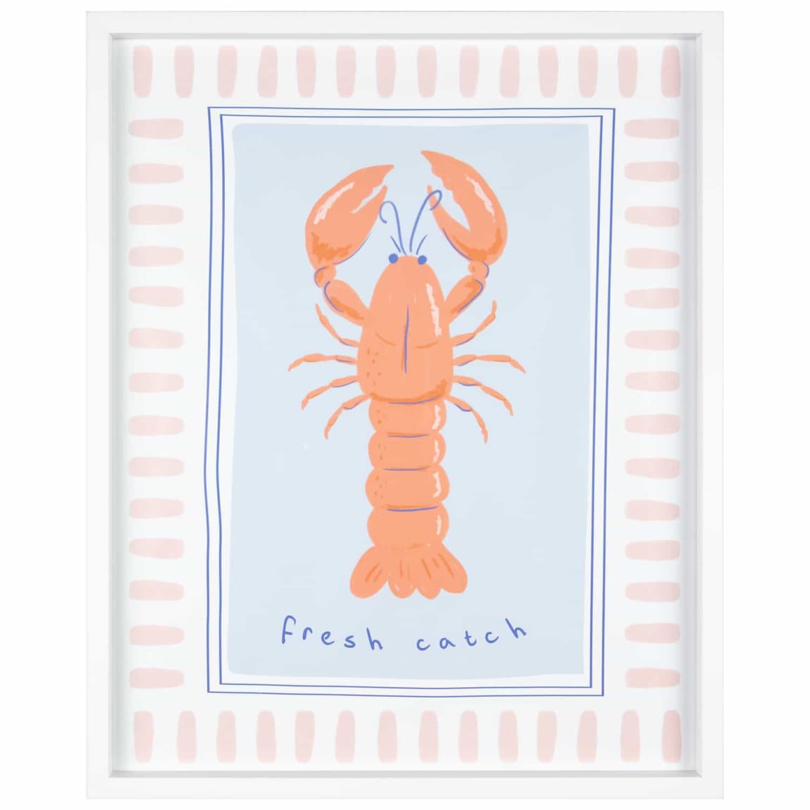 430431-printed-wall-art-isle-life-40x50cm-lobster
