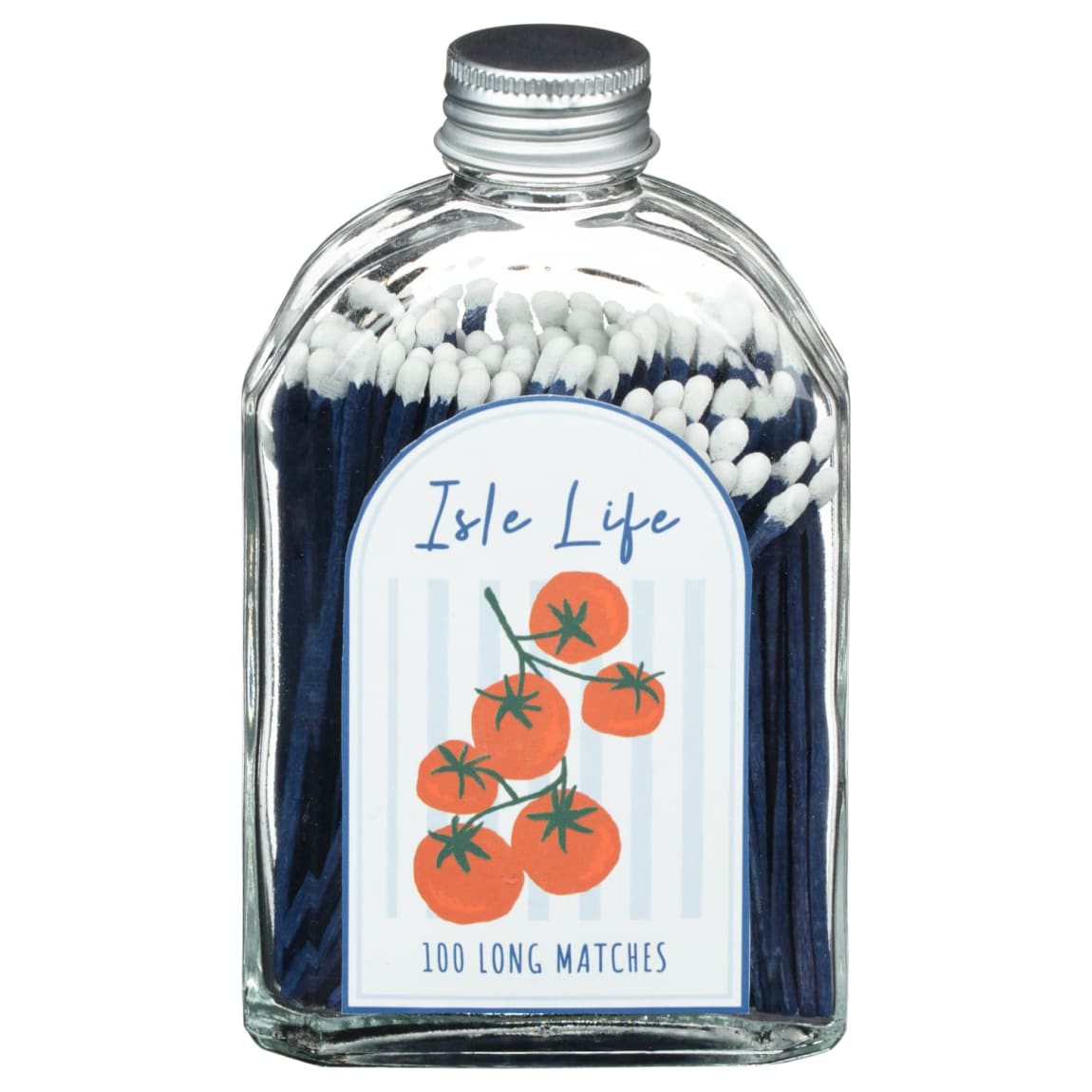 430441-100pcs-matches-in-arched-glass-bottle