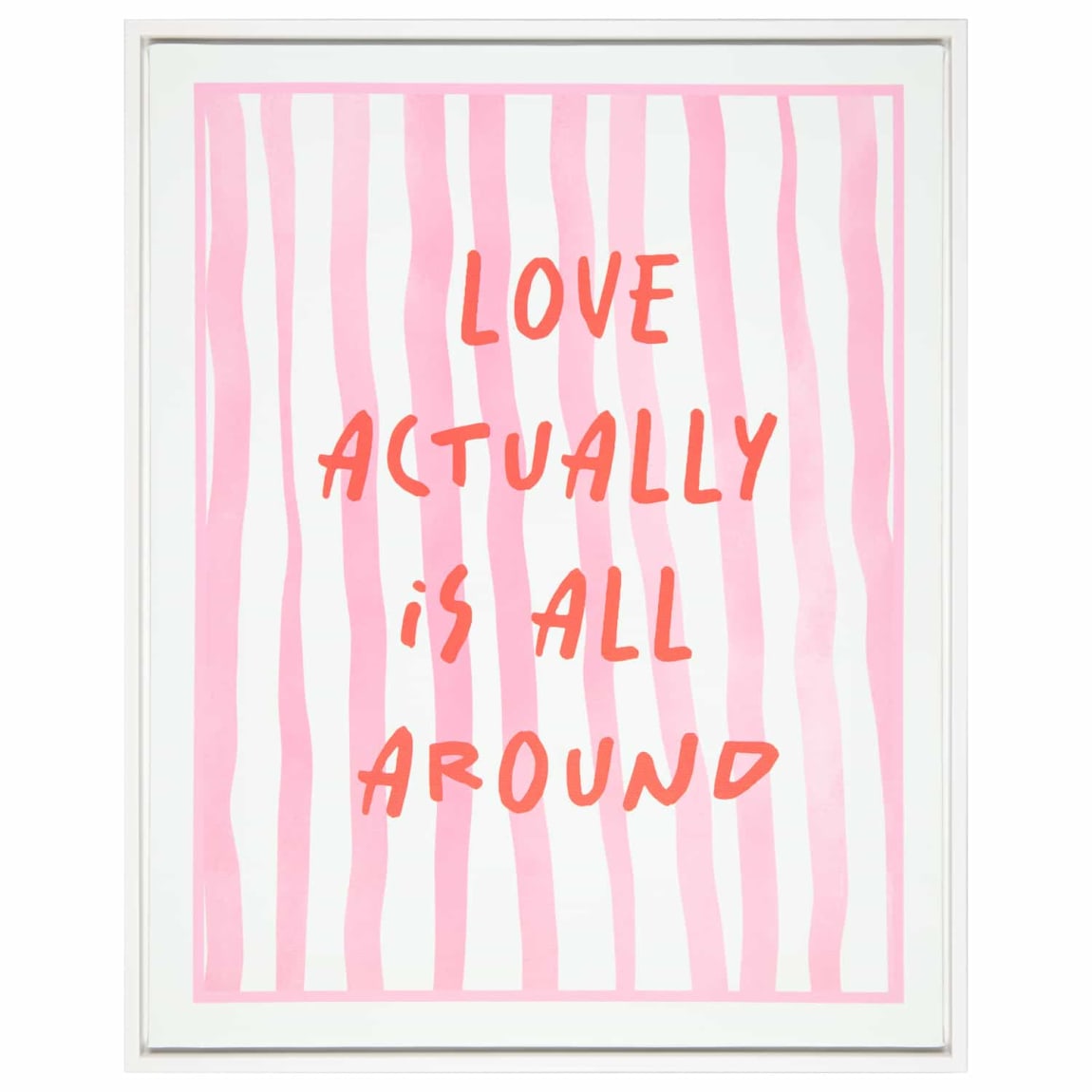 430466-quotation-canvas-40x50cm-love-actually-is-all-around