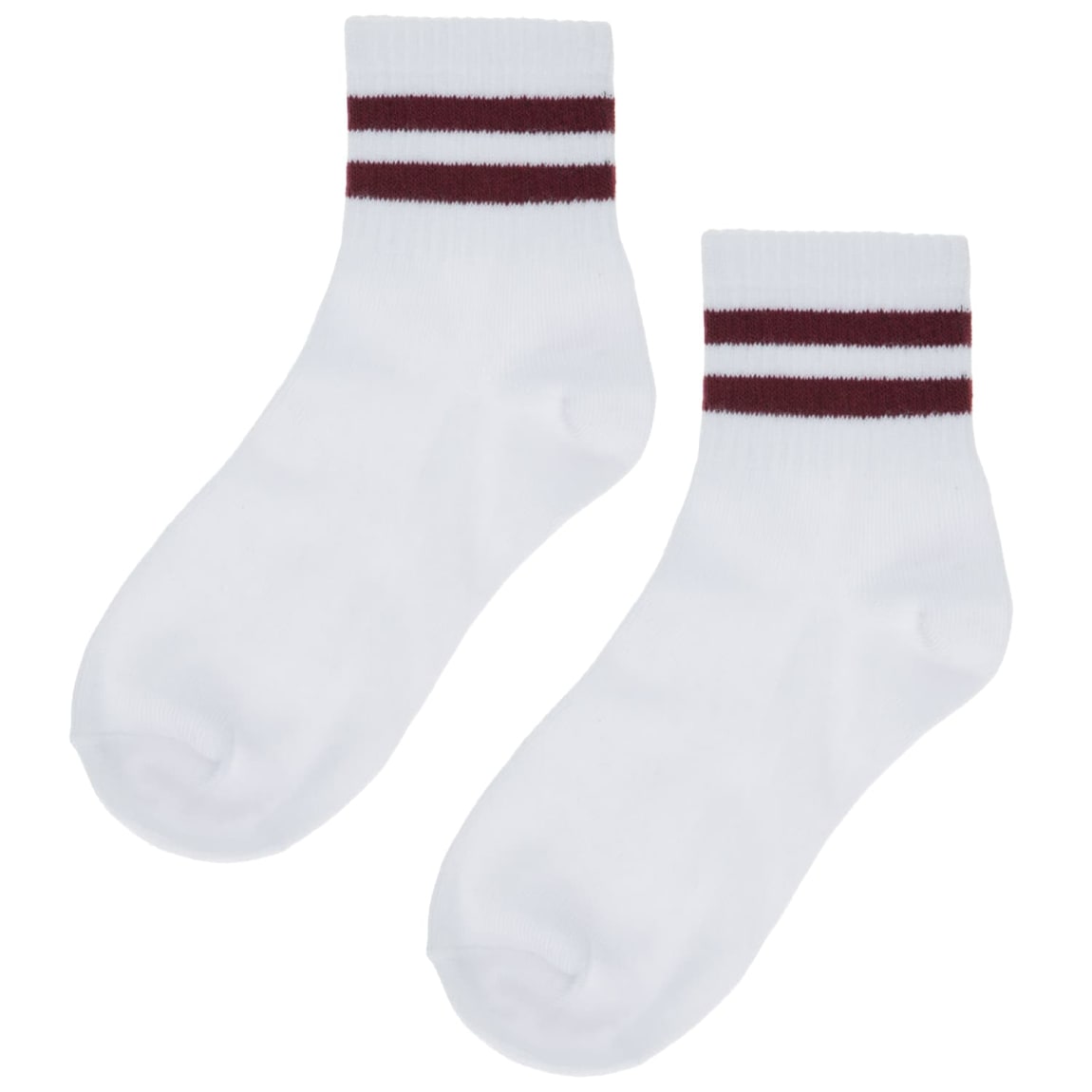 430665-5pk-ladies-quarter-socks-burgundy-2