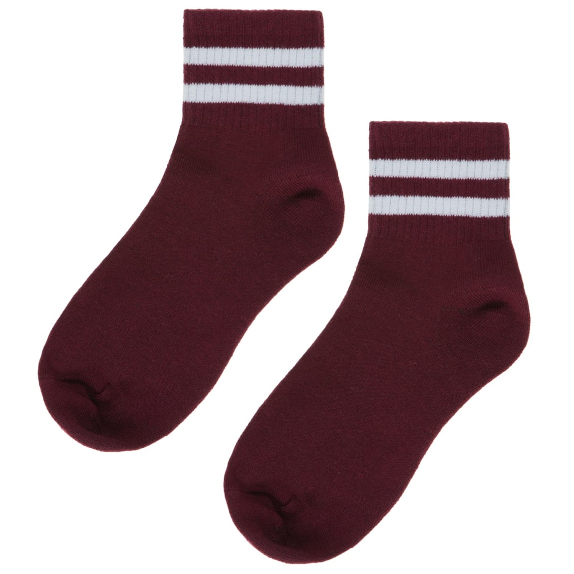 430665-5pk-ladies-quarter-socks-burgundy-3