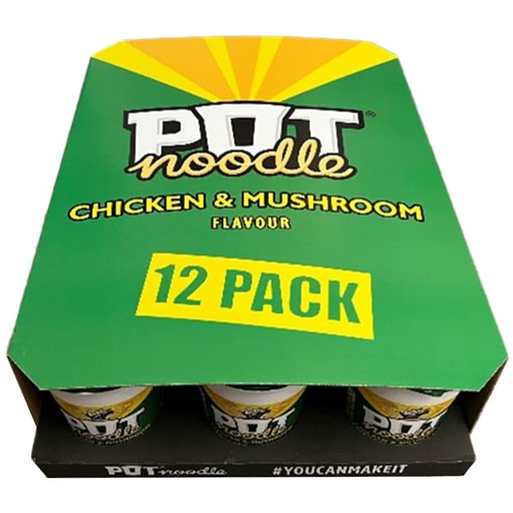Pot Noodle Chicken Mushroom 12pk
