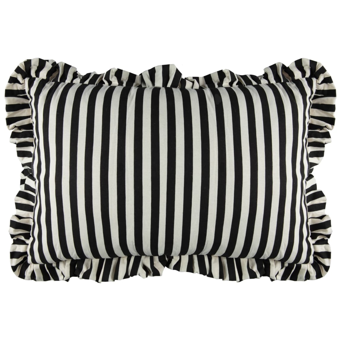 431276-mono-stripe-ruffle-cushion
