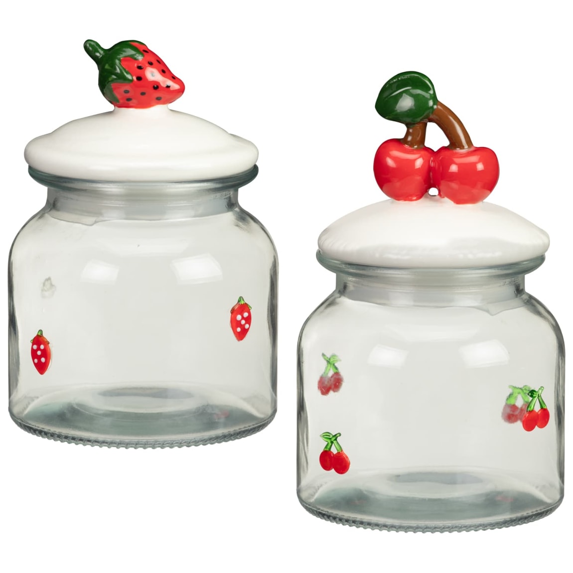 431738-fruit-motif-glass-jar-group