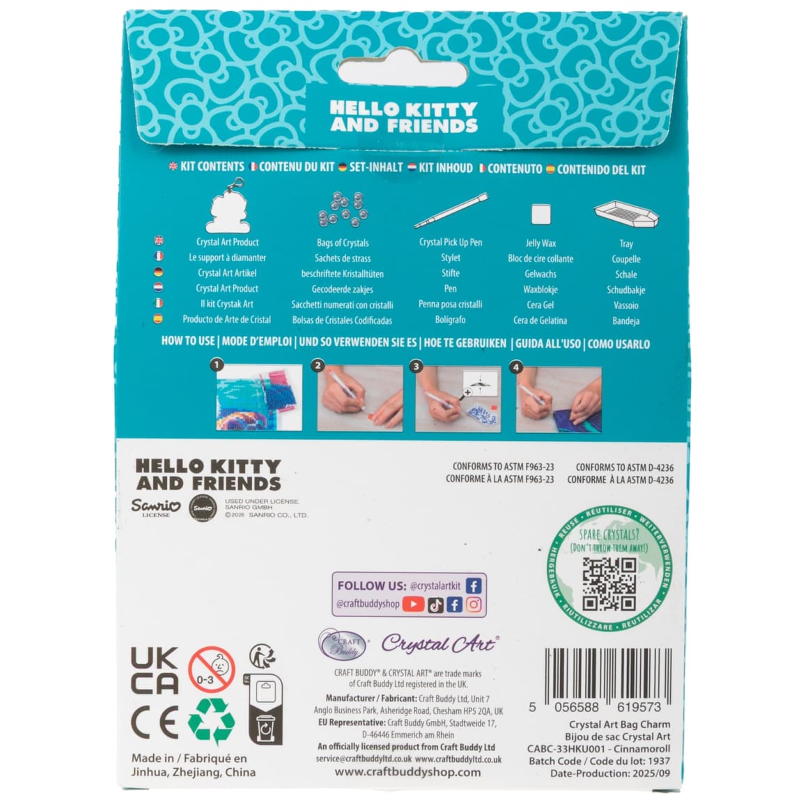 432170-crystal-art-hello-kitty-and-friends-cinnamoroll-bag-charms