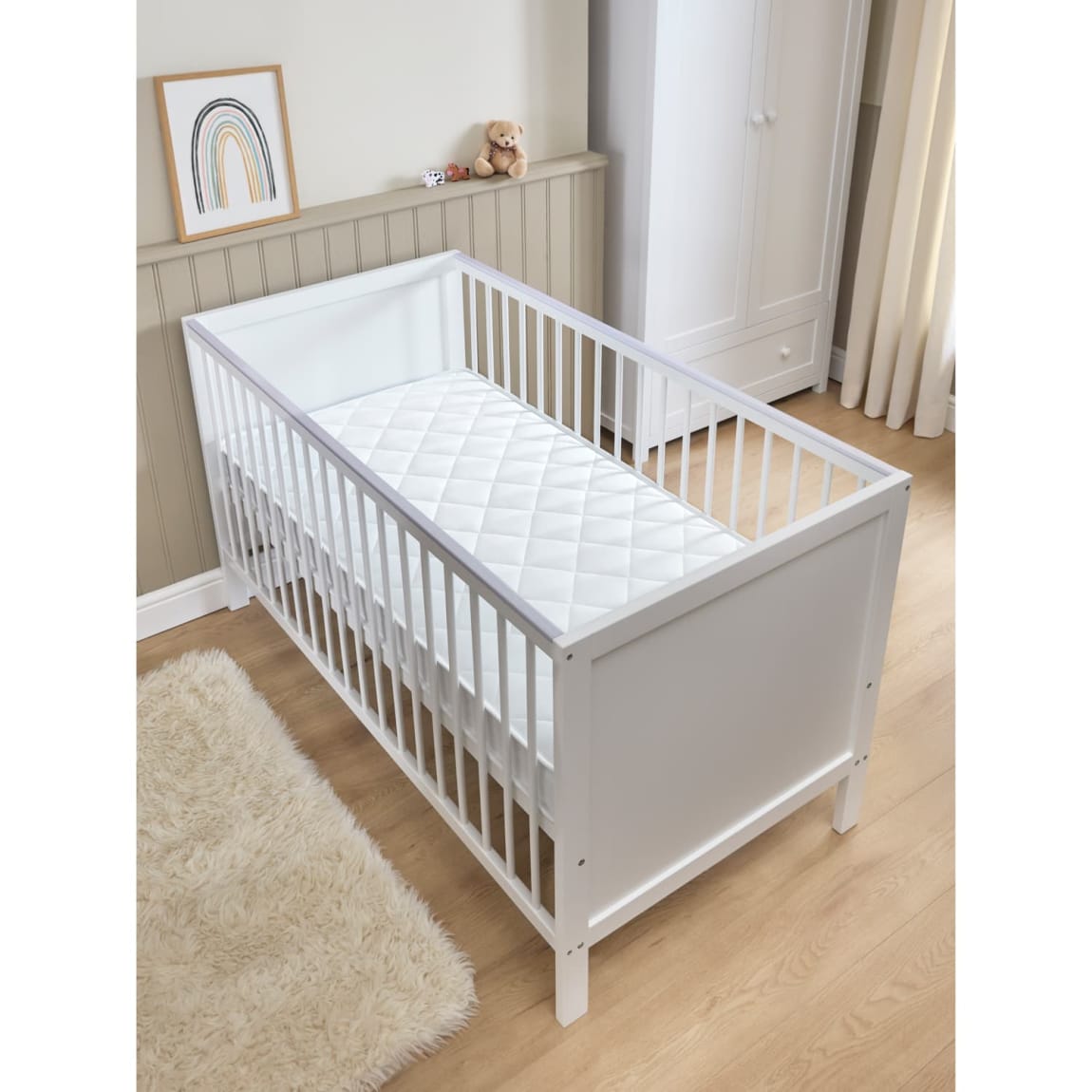 433215-white-cot-bed-mattress-70-x-140cm